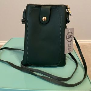 Green small side purse
